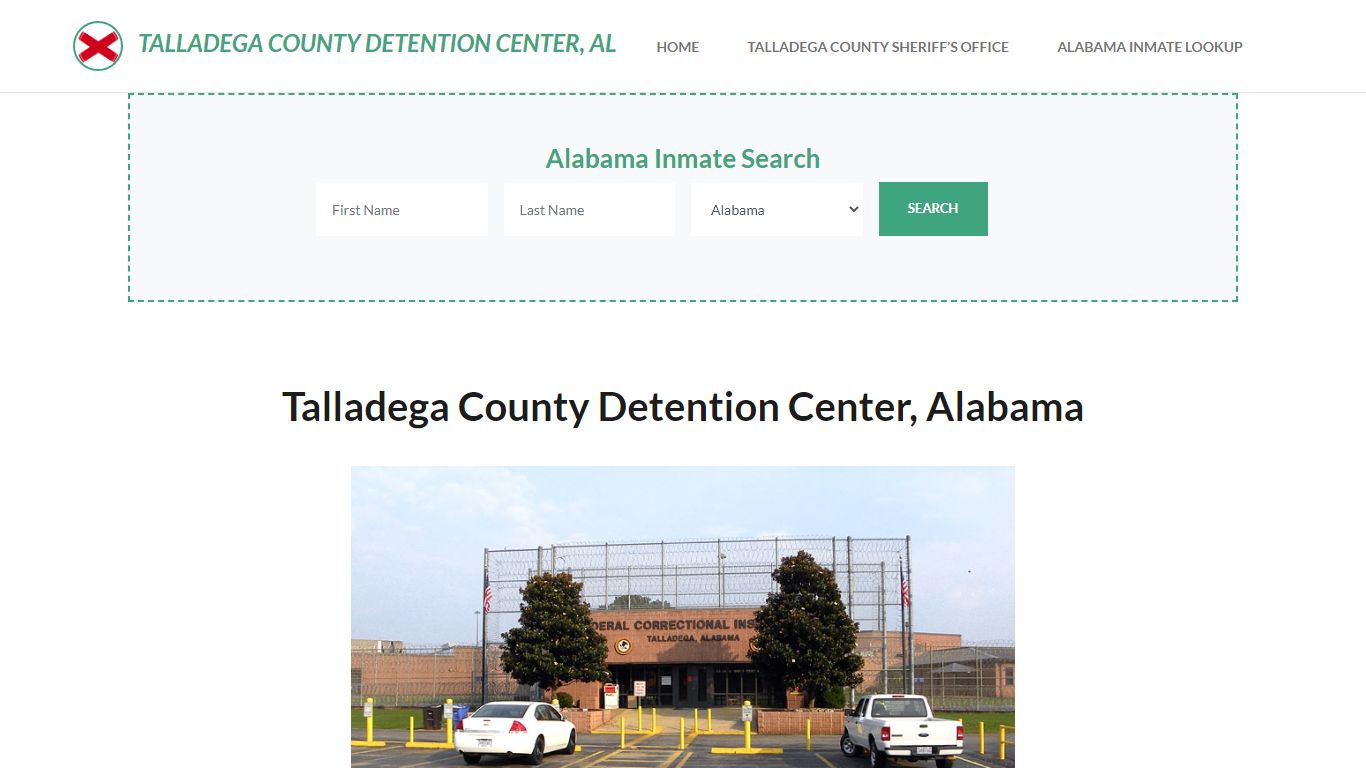 Talladega County Detention Center, AL Inmate Roster, Offender Search